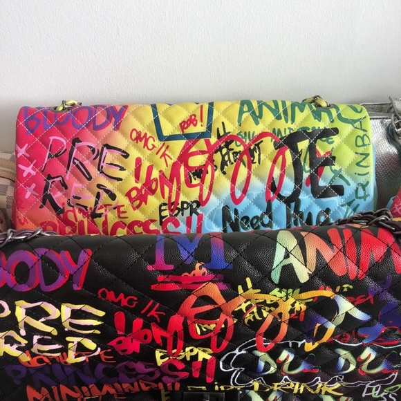 Large Capacity Ladies Chain Printed Crossbody Bags - Picture 11 of 16